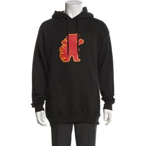 Grizzly Griptape Black Hoodie Size XL Skate Bear Logo‎ Streetwear